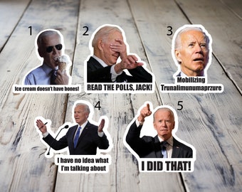 Joe Biden Stickers | Stickers | Meme Stickers | Vinyl