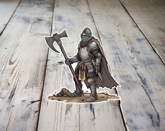 Knight Sticker | Medieval Sticker | Vinyl
