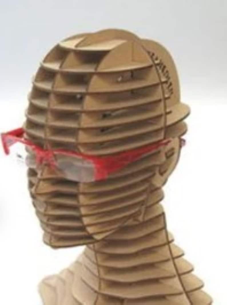 The Human Head. Laser Cut Vector Svg Dxf Cnc Router Files - Etsy Canada