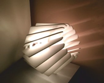 Table Lamp. Laser cut vector svg dxf, laser cut wood, cnc router file, cut file laser, files for cnc, laser cut patterns, patterns for laser