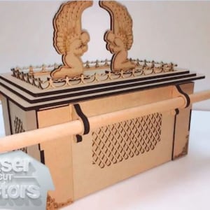 Casket Ark. Model wektorowy SVG DXF, CDR, EPS, AI CNC Patterns, LaserCut, pliki GlowForge, maszyna laserowa, modele wektorowe, DXF cięcie laserowe, wzór