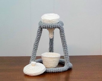 Educational toy set chemistry science toy gift for kids plushie laboratory decoration amigurumi toy for young scientists