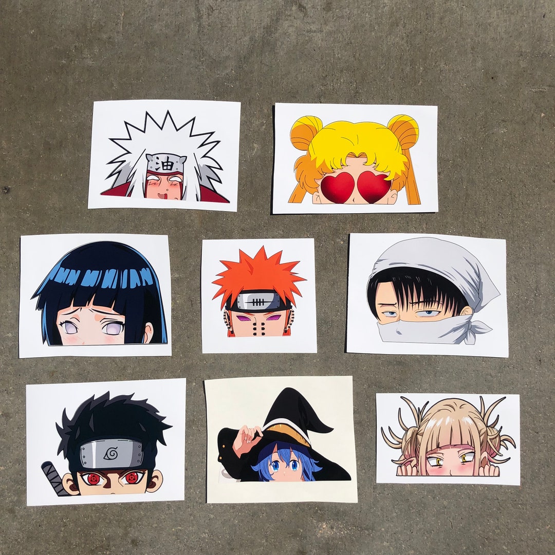 Anime Peekers Sexy Waifu Heros Villians Otakus Heart Eyes Kawaii Anime