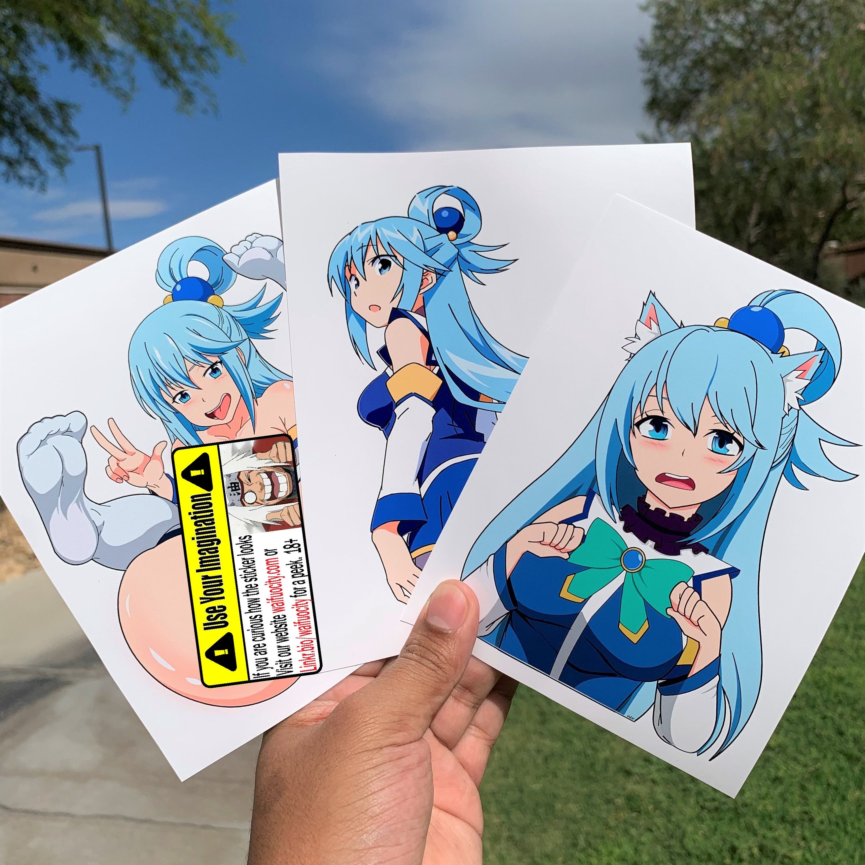 Our Konosuba cosplay! My bf and I are huge Konosuba fans