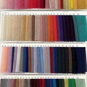 4 Way Stretch Way Nylon Spandex 40D elastic mesh gauze fabric dance clothes mesh four sides elastic Price sold by Yard