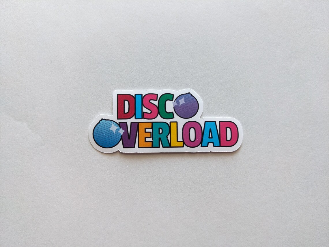 Disco Overload BTS Sticker - Etsy
