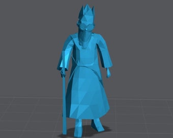 Wise Old Man 3D Print Download • Old School Runescape