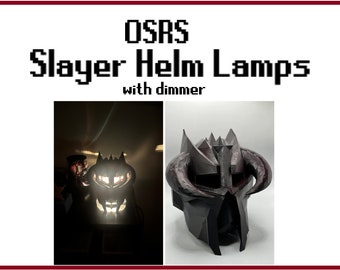 Runescape Slayer Helm Lamps • OSRS