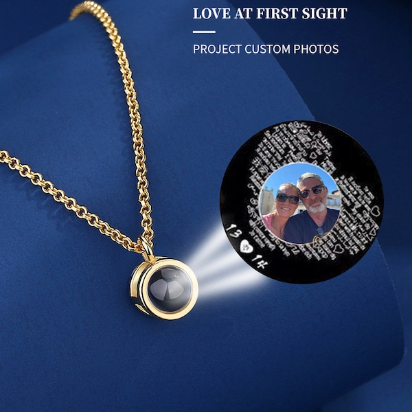 Necklace With Picture Inside Etsy