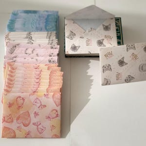 Mini enveloppes assorties | Définir les options