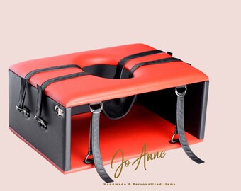 Handmade Queening/Kinging Chair - Facesitting Chair BDSM, personalized sexy funny bdsm lingerie, women bondage 18+ kinky