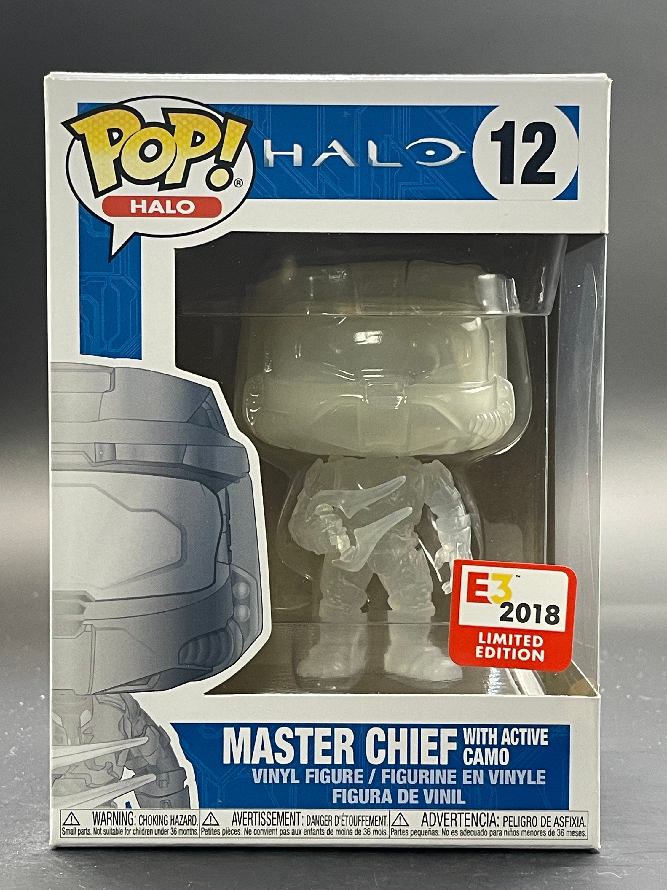 Halo 12 Master Chief With Active Camo Funko Pop E3 2018 Exclusive  Polska