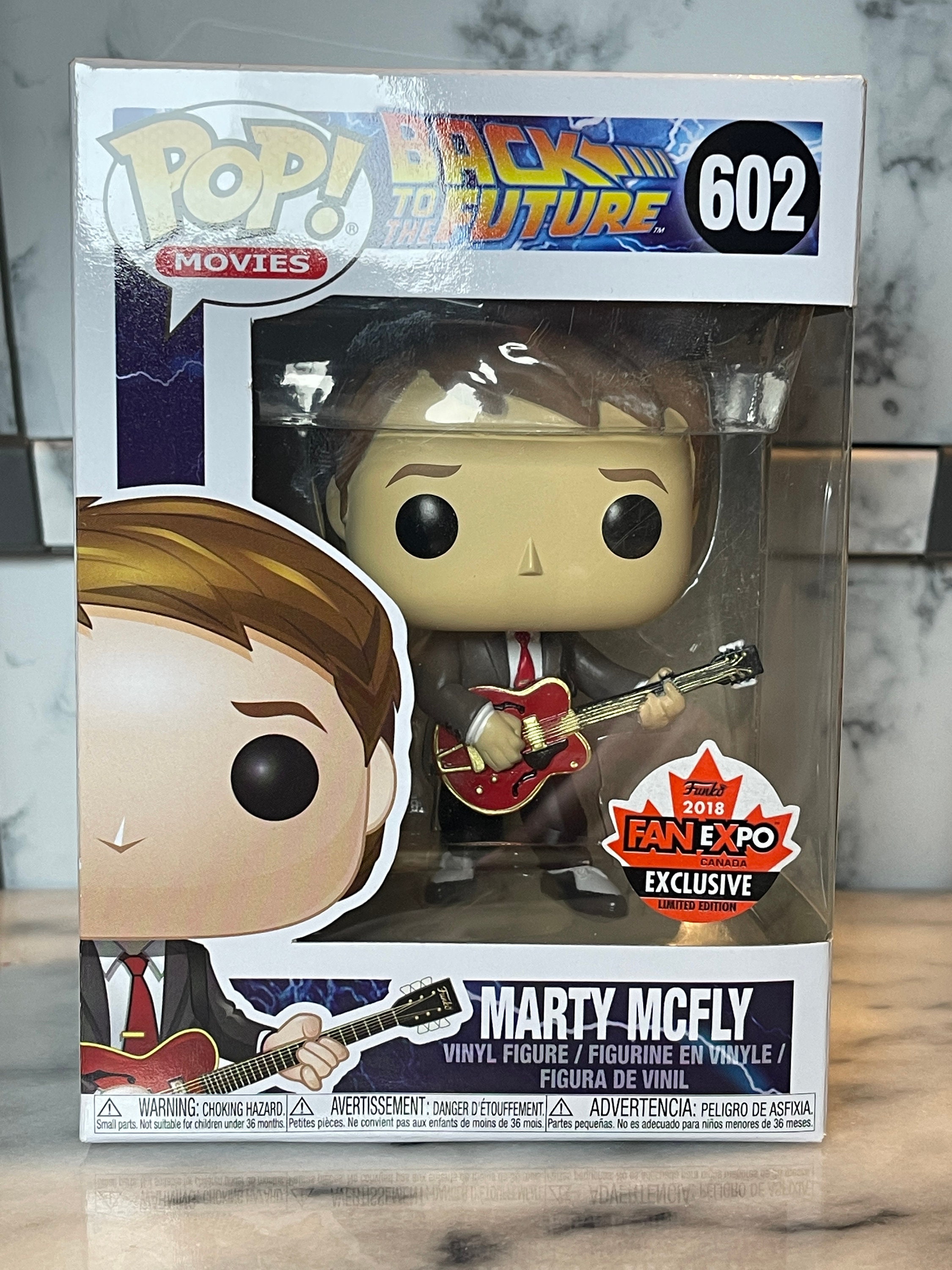 Funko Pop-Figurine d'action Retour vers le futur Marty en vinyle, modèles  de collection, jouets