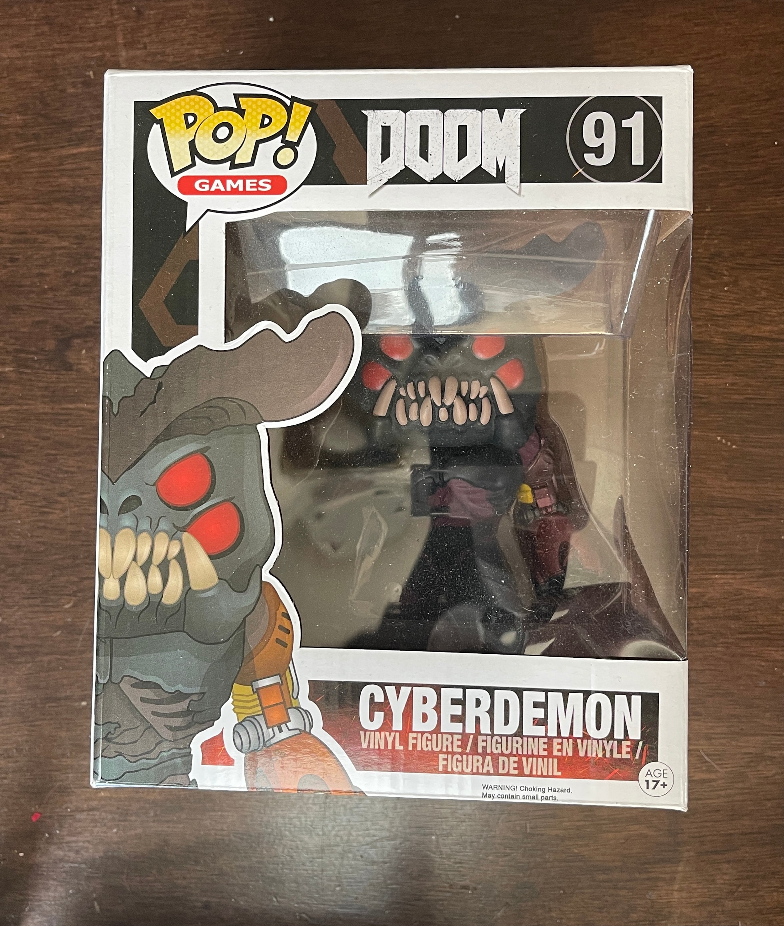 Doom 91 Cyber Demon 6 Inch Funko Pop | Etsy