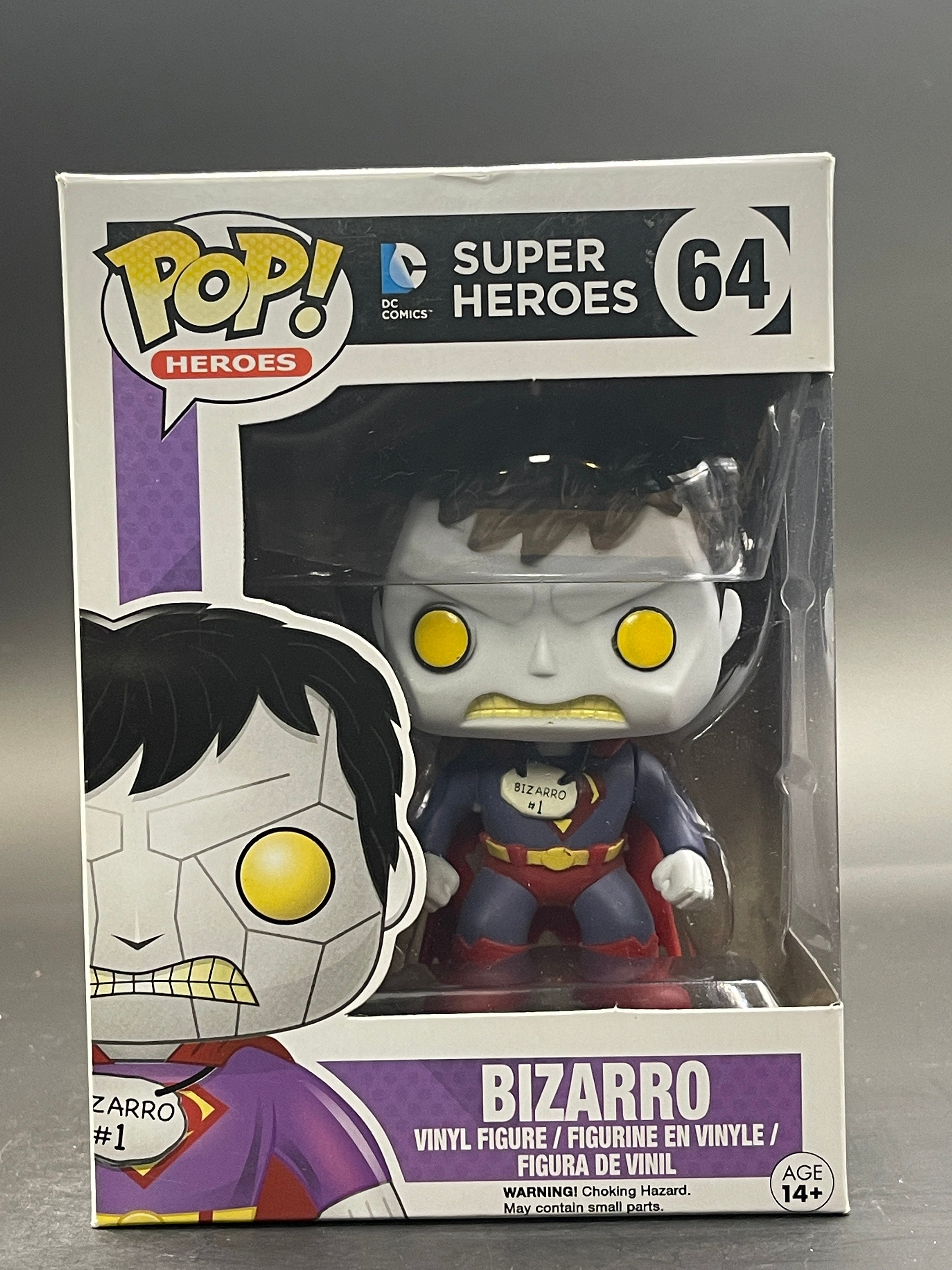 DC Comics Superman 64 Bizarro Funko Pop - Etsy México