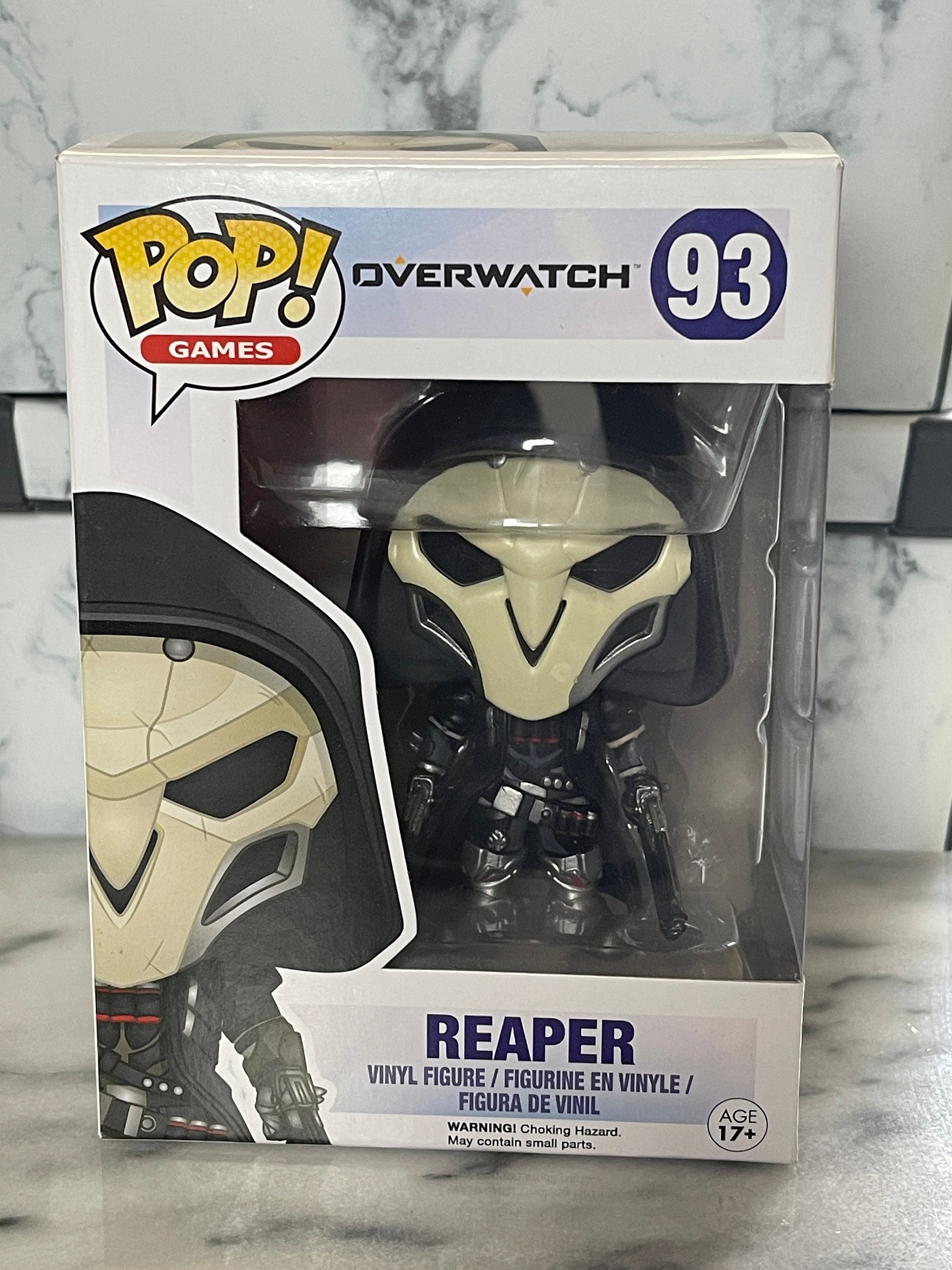 huisvrouw Blauw Verouderd Overwatch 93 Reaper Funko Pop vaulted - Etsy