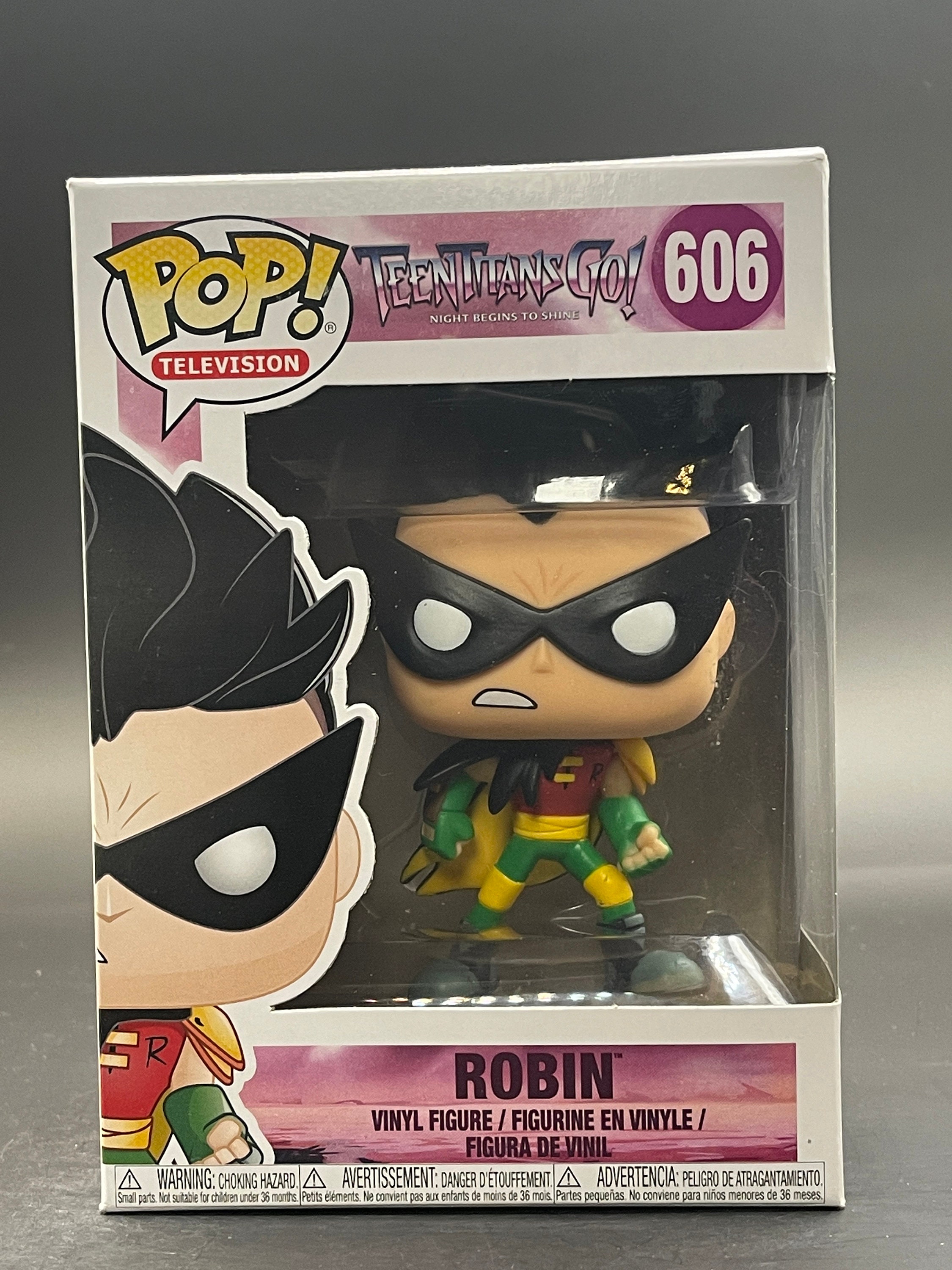 DC Comics Teen Titans 606 Robin Funko Pop - Etsy