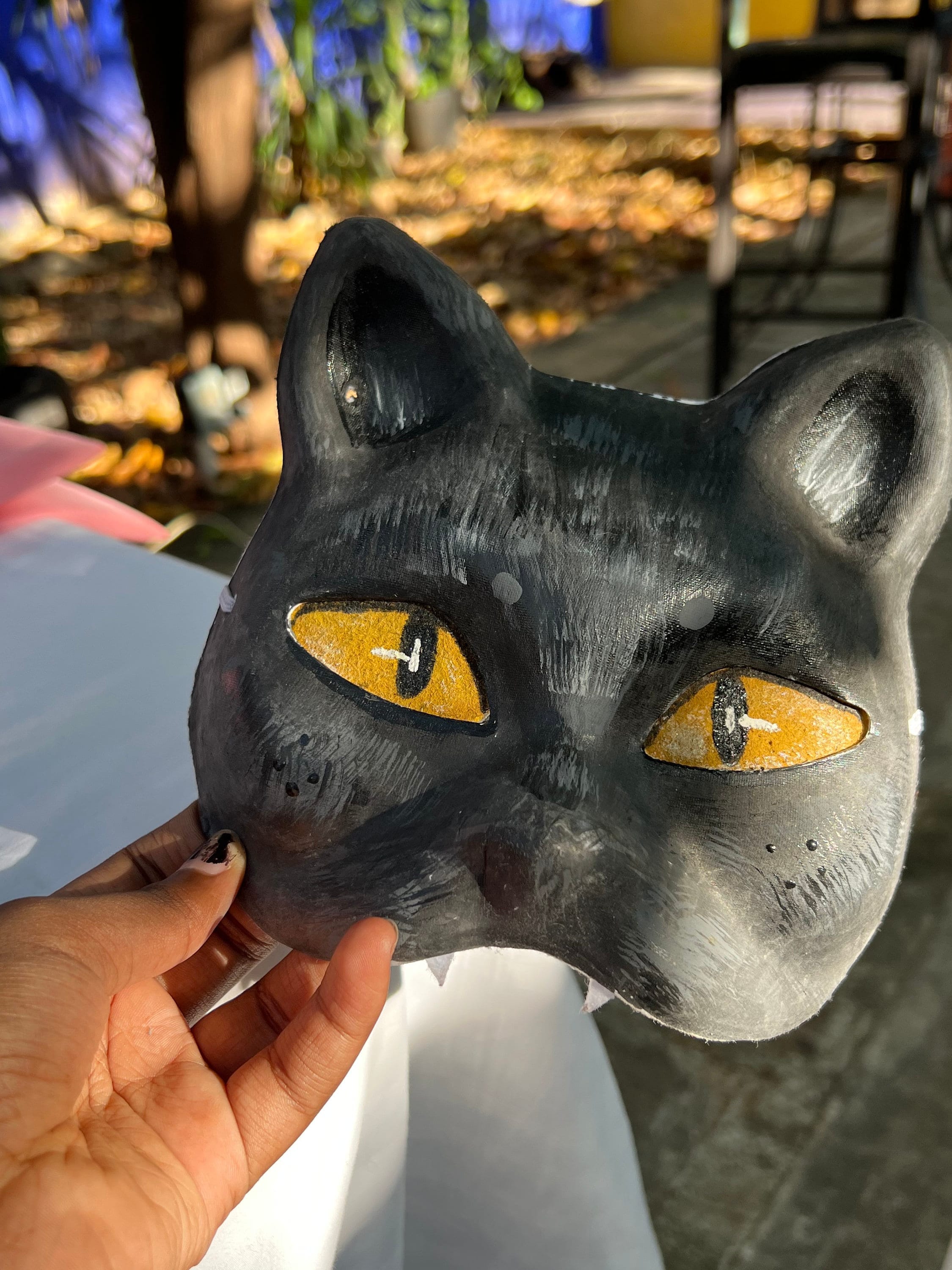 Custom Feline Mask READ DESCRIPTION 