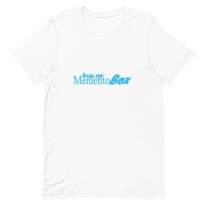 from our momento box double sided unisex T-shirt (White)