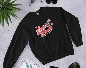 Fromis_9 Love Bomb Sudadera Negra