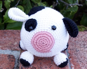 Crochet Cow Plush Pattern | Cow Plush Crochet Pattern | Cow Crochet Plush Pattern | Crochet Pattern Plush Cow | Crochet Cow Pattern Plush