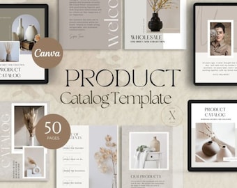 Plantilla de hoja de línea de venta al por mayor, plantilla de catálogo comercial, lista de productos de Etsy, lista de precios al por mayor, gráfico de venta al por mayor de joyas y velas