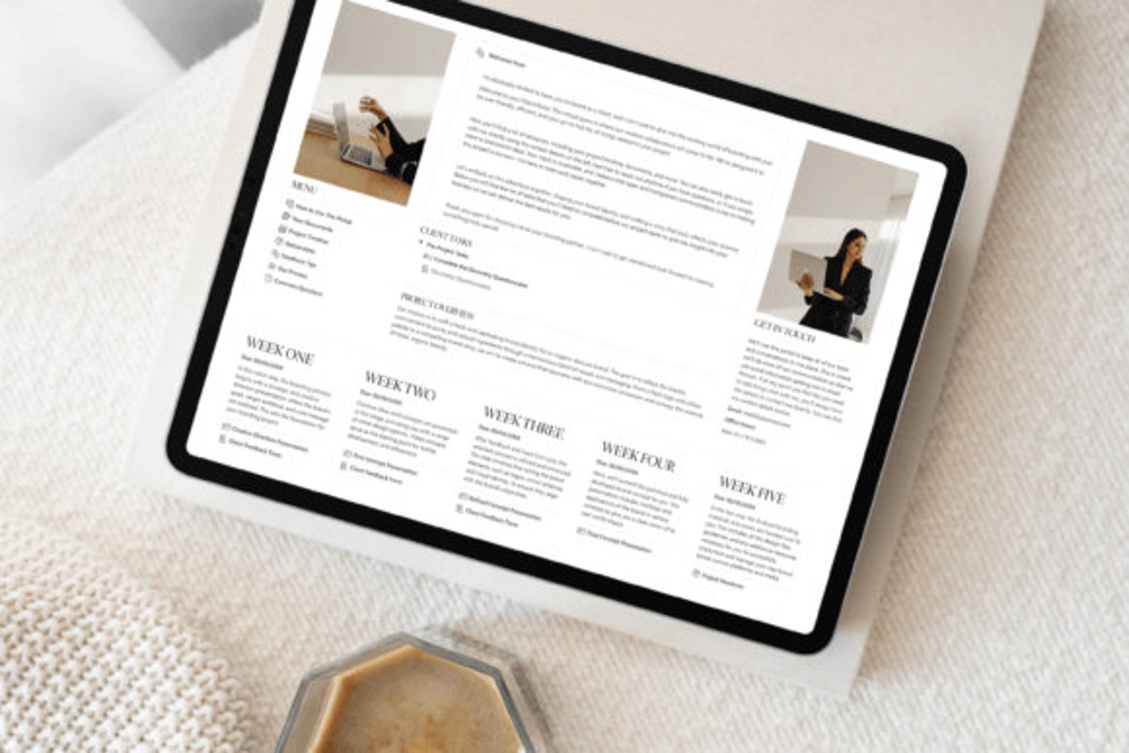 Notion Client Portal Template ,client Portal Template in Notion, Notion ...