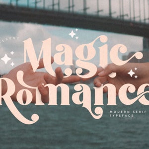 Modern Sans Serif Font, Italic fonts, funky font, wavy font, cricut font, retro 70s font, font with tails, bold font