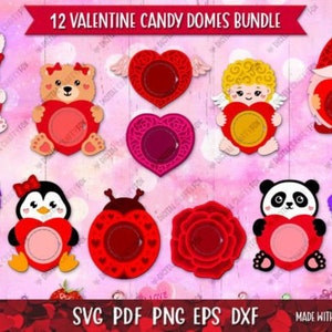 Valentinstag Candy Dome | Valentine Candy Dome Bündel | Valentine Candy Dome | Kuppelbonbons