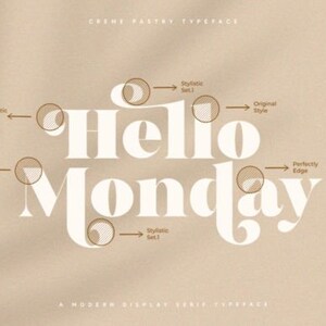 Modern Serif Font,  fonts procreate, fonts cricut, retro 70s font, fonts retro, retro groovy font