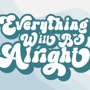 Retro Groovy Font, Retro Serif Font,  fonts procreate, fonts cricut, retro 70s font, fonts retro