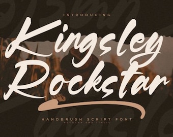 Brush Script Font | Calligraphy Font | Handwritten Monoline Font | Cursive Font | Handwritten Font