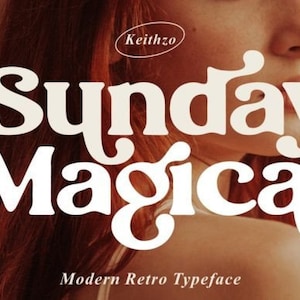 Modern Sans Serif Font, Italic fonts, funky font, wavy font, cricut font, retro 70s font, font with tails, bold font
