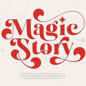 Modern Sans Serif Font, Italic fonts, funky font, wavy font, cricut font, retro 70s font, font with tails, bold font