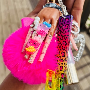 BossiThangz Acrylic Mini Hand Keychains