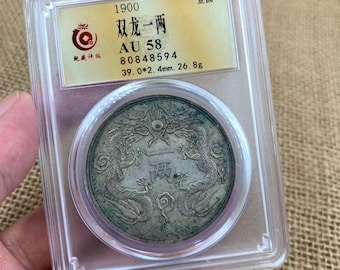 Rare Collectible Gift, Antiqued Feng Shui Lucky Coin - Exquisite Wealth Money for Good Fortune,  Money Circulation Charm, Party Gift DL0961