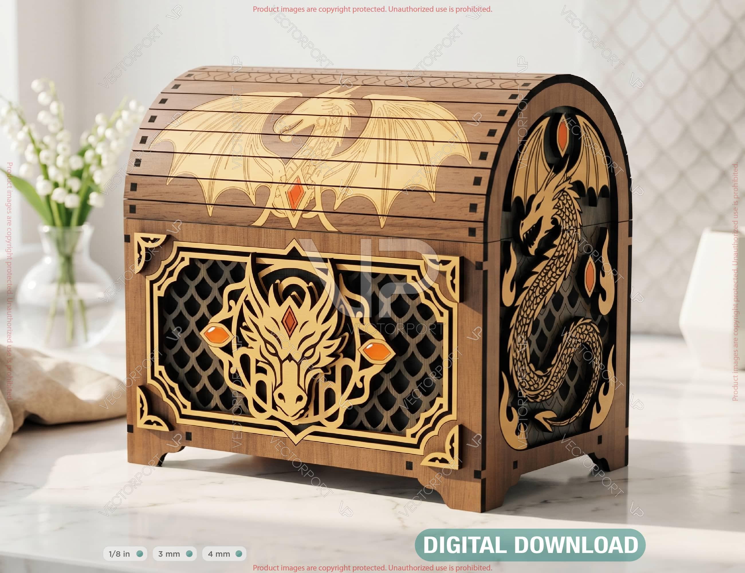 Fantasy Treasure Box - Etsy