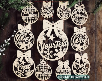 Adornos De Navidad Familiares Personalizados 2023, Familia Personalizada De 4 Nombres, árbol De Muñeco De Nieve En Globo De Nieve, Adornos De Plástico 4D, Decoraciones De Navidad Regalos Para Familia