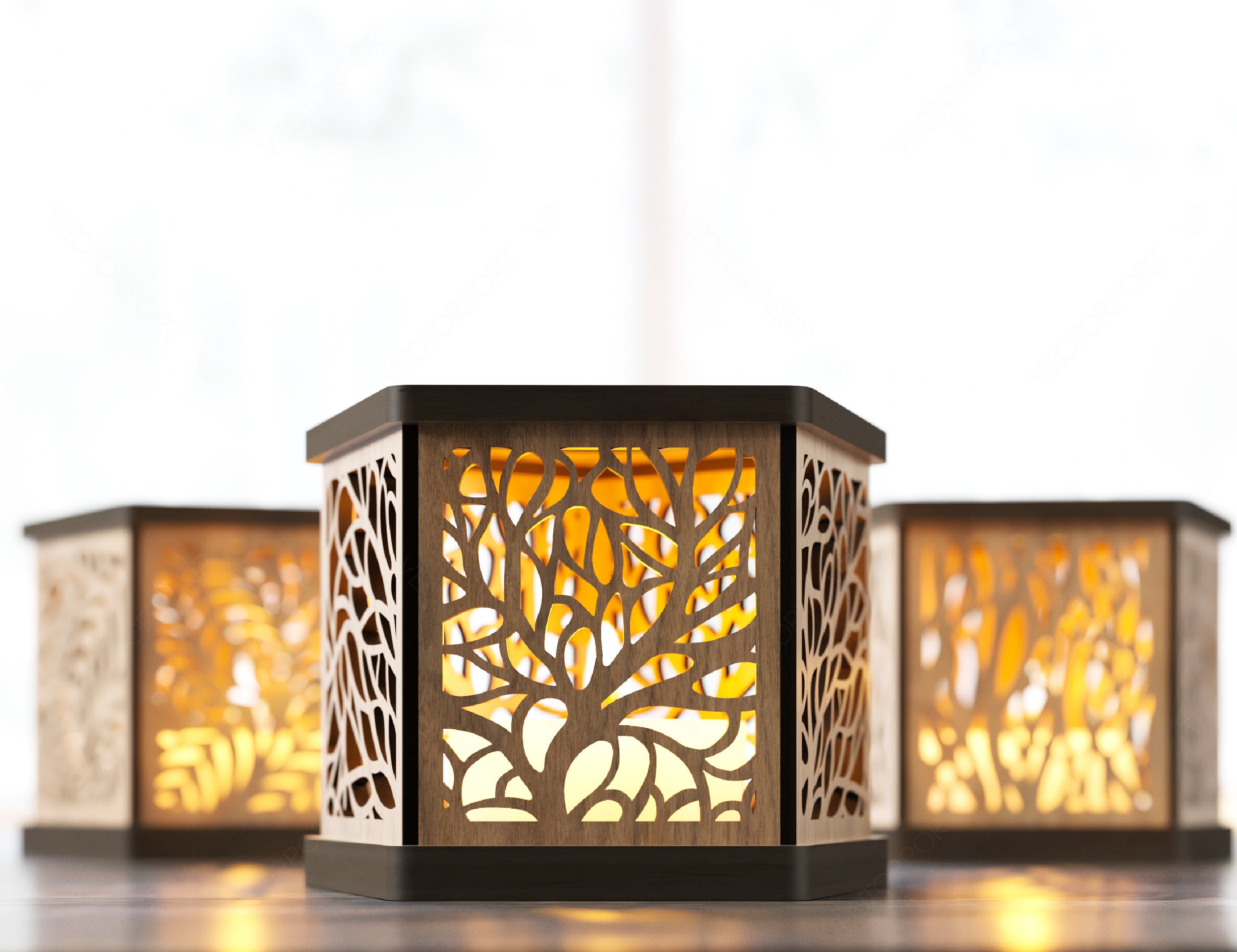 Candle Holder Laser Cut Lamp Plywood Tea Light Lantern Votive Etsy UK