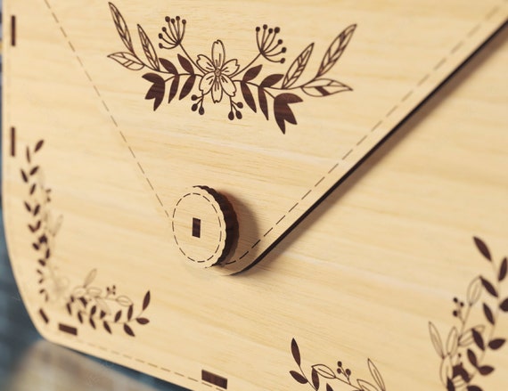 Golden Bee Wood Purse – Jarvela Design