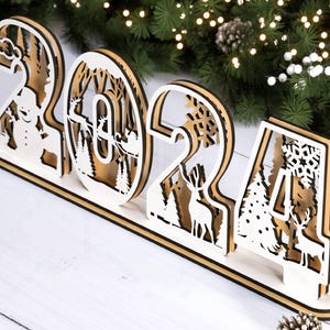 2025 Standing Number 3D Christmas Decoration With Snowy New Year Scene Il 300x300.6308839233 Bchw