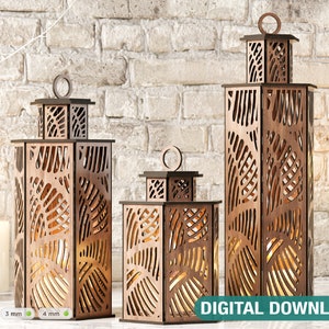 Set of Wood Lanterns, Centerpieces for Wedding, Lantern Centerpiece, Bridal  Shower, Wedding Center Pieces for Tables, Rustic Wedding Decor, 