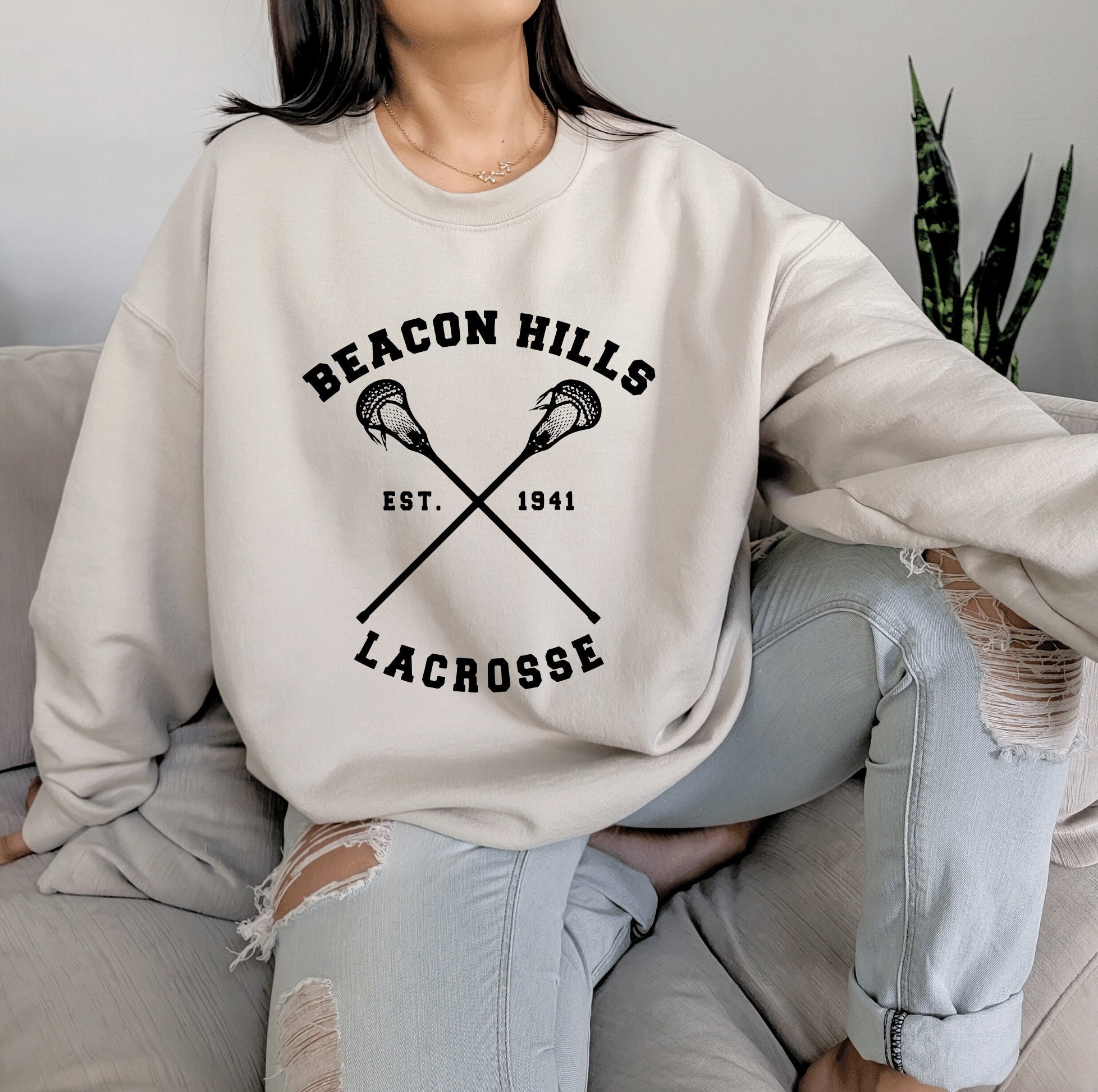  The Creating Studio Adult Stilinski 24 Beacon Hills Lacrosse  2-Sided Hoodie (Adult XS/Youth XL, Maroon) : Clothing, Shoes & Jewelry