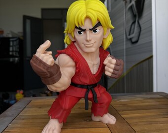KEN MASTERS – Chibi Fan Art 3D Printable Model