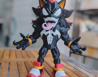 Shadow Venom | 3D Printed Collectible Statue