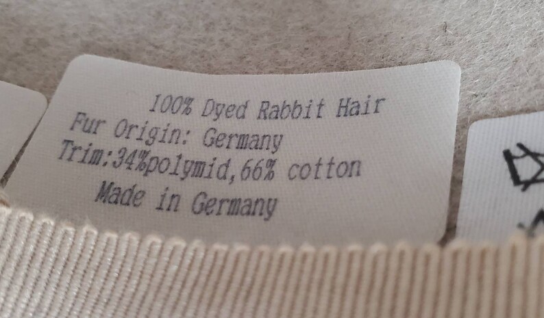 Gorgeous Vintage Leopardskin Dyed Rabbit Fur Nordstrom Hat Germany - Etsy