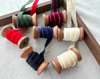 Cinta de terciopelo de doble cara, cinta de terciopelo para invitaciones de boda, cinta de terciopelo rojo de 10 mm, cinta de terciopelo cortada a medida, regalos personalizados