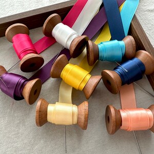 16mm Orange Single Sided Satin Ribbon,Bouquet Ribbon,Holiday Ribbon,DIY Clothing Ribbon,Wedding Ribbon,Holiday Decoration,Premium Ribbon