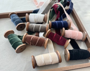 3/4 inch Wide Velvet Ribbon,Black Double Faced Velvet,Party Favors,Velvet Ribbon,DIY clothing Ribbon,Party Supplies,High Quality Ribbon,
