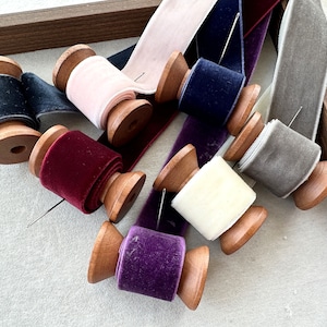25mm Wide Bouquets Packaging Velvet Ribbon, Gift Wrap Ribbon,Wide Velvet Ribbon,Pink Double Faced Velvet,Gift Wrap Ribbon,DIY Bow Ribbons,